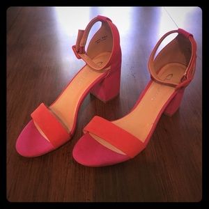 CL by Laundry Pink and Orange Heels